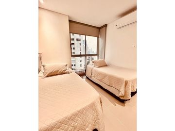 Apartamento Bocagrande vista al mar y centro amurallado