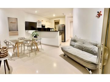 Apartamento Bocagrande vista al mar y centro amurallado