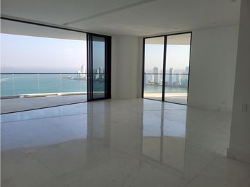 Apartamento Bocagrande sobre la bahia