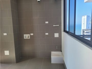 Apartamento Bocagrande sobre la bahia