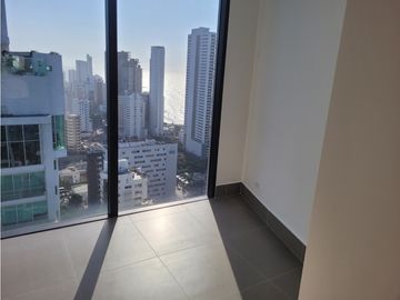 Apartamento Bocagrande sobre la bahia