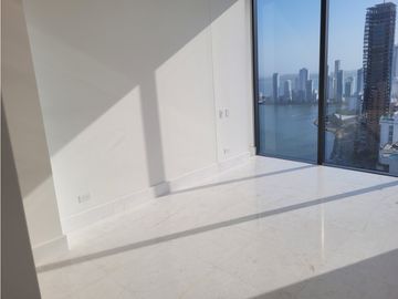 Apartamento Bocagrande sobre la bahia