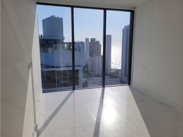 Apartamento Bocagrande sobre la bahia