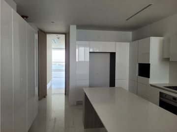 Apartamento Bocagrande sobre la bahia