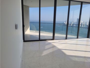 Apartamento Bocagrande sobre la bahia