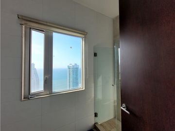Apartamento Bocagrande sobre la bahia