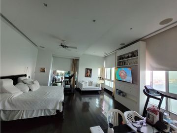 Apartamento Bocagrande sobre la bahia
