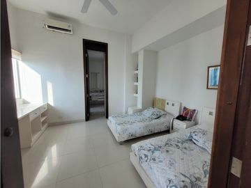 Apartamento Bocagrande sobre la bahia