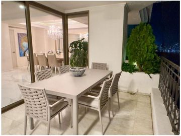 Apartamento Bocagrande sobre la bahia