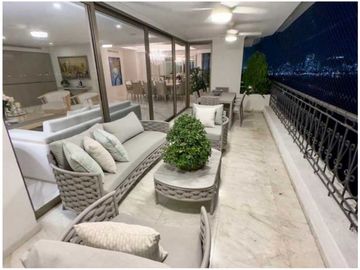 Apartamento Bocagrande sobre la bahia