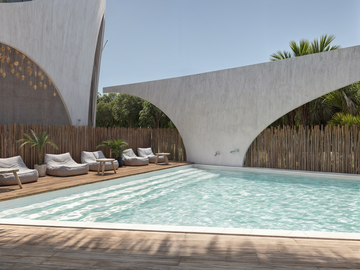 DEPARTAMENTO EN VENTA MACONDO MAHAHUAL BEACHFRONT