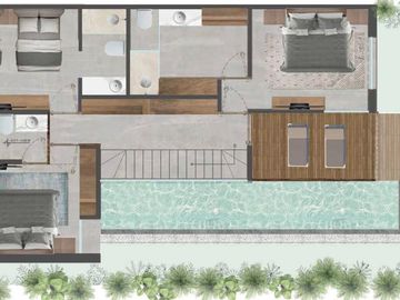 Casa en Venta en Residencial Valenia, Playa del Carmen, Riviera Maya