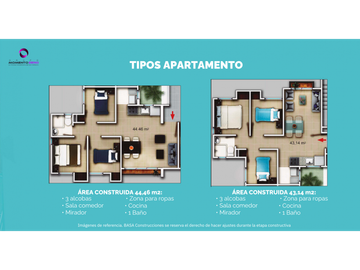 VENTA APARTAMENTOS VIS PARA ESTRENAR EN DOSQUEBRADAS
