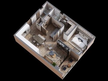 Departamento en venta en Fluvial Vallarta VALARTE