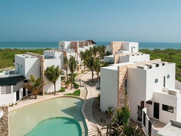 Departamento en venta frente al mar de Telchac Puerto.