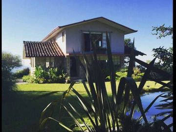 Rancho entre nubes y montañas en Cuetzalan Puebla