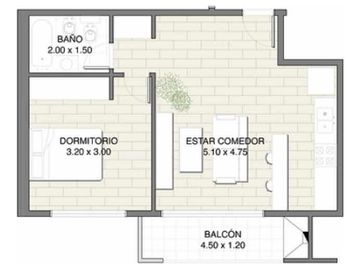 Departamento en venta - 1 Dormitorio 1 Baño - Cochera - 50Mts2 - Tigre