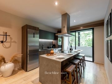 Venta Departamento de Lujo Colonial de 1 Recámara en Tulum