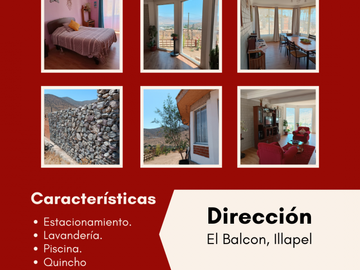Se vende Casa en el Balcón de Illapel