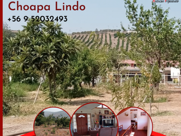 Se vende Terreno/Casa en Choapa Lindo