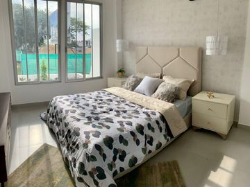 Venta Depart con Vista Al Río, 2 Dorm, PB, Patio, Urb. Provenza  MFV-AQT-GYE