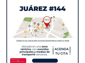 Departamento en Venta,  Juárez, Azcapotzalco