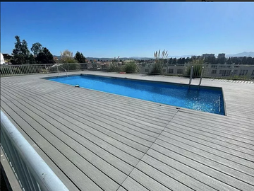 Se vende departamento en Los Pinos Condominio Alto Manquehue, Quilpue Ves.-