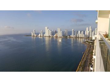 A LA VENTA EN CARTAGENA LUJOSO APARTAMENTO FRENTE AL MAR
