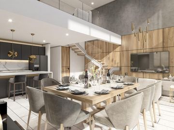Penthouse en venta de 3 recámaras en Santa Gertrudis Copo