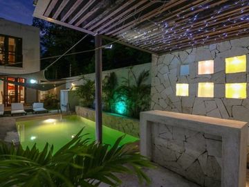 Bonita casa en venta en Villa Nautilus dentro de  Aldea Zamá, Tulum, Qroo.