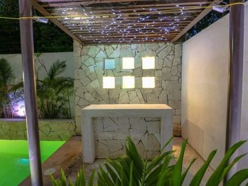 Bonita casa en venta en Villa Nautilus dentro de  Aldea Zamá, Tulum, Qroo.