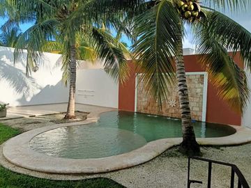 En Venta, Casa de un piso en Las Fincas, Temozón Norte Mérida, Yucatán (3Rec)
