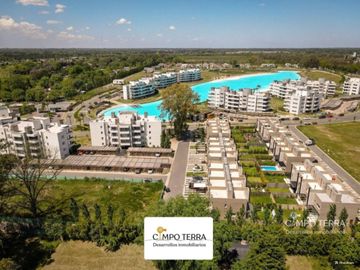 Departamento venta de 1 dormitorio terraza y cochera en Lagoon Pilar