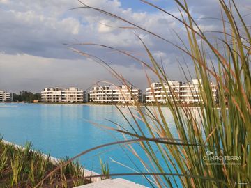Departamento venta pozo  de 1 dormitorio c/ cochera en Lagoon Pilar