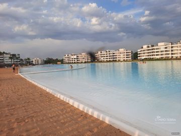 Departamento venta pozo  de 1 dormitorio c/ cochera en Lagoon Pilar