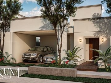 Casas de 1 Planta con 3 Recámaras en la Privada Residencial Ukum Conkal Norte