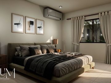 Casas de 1 Planta con 3 Recámaras en la Privada Residencial Ukum Conkal Norte