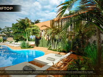 Penthouse en Ejidal, Tulum, Quintana Roo CAEN-1065-Ph