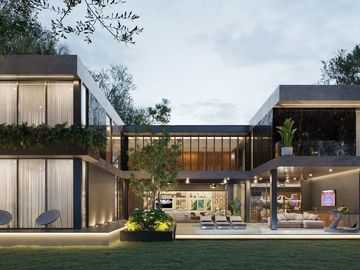 Venta de hermosa residencia con vista al hoyo 11 en Yucatán Country Club