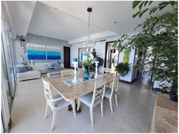 Apartamento Bocagrande sobre la bahia
