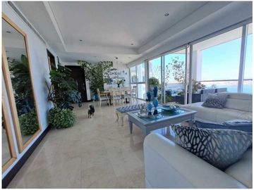Apartamento Bocagrande sobre la bahia