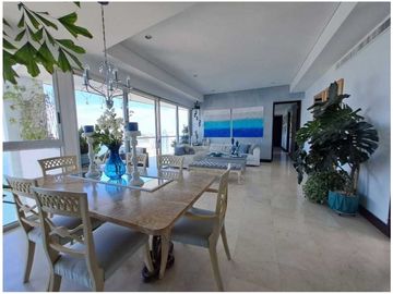 Apartamento Bocagrande sobre la bahia