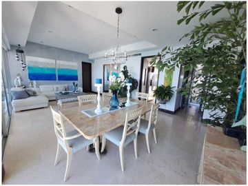 Apartamento Bocagrande sobre la bahia