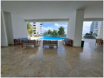 Apartamento Bocagrande sobre la bahia