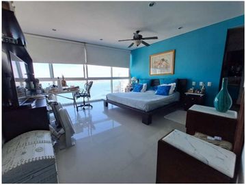 Apartamento Bocagrande sobre la bahia