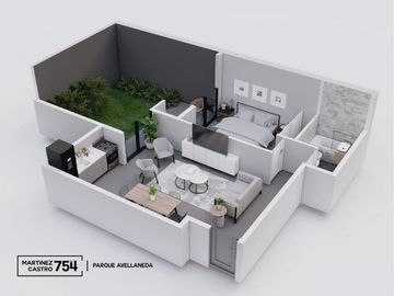 Depto 2 Amb en Planta Baja - Parque Avellaneda | Proximo a Finalizar