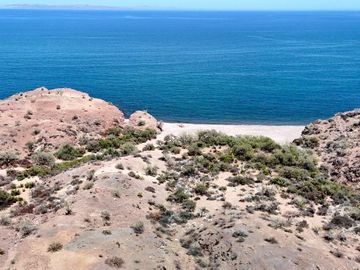 Terreno en Venta en San Cosme - Loreto, BCS - Beachfront 10 HAS - 105 m Frente