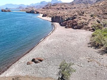 Terreno en Venta en San Cosme - Loreto, BCS - Beachfront 10 HAS - 105 m Frente