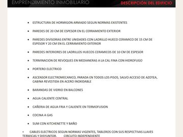 Departamento en Venta a estrenar -Ituzaingo Sur-  2 ambientes, Cocheras