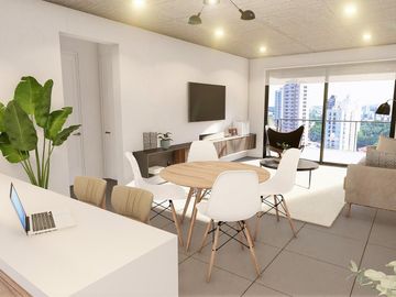 Departamento de un dormirtorio en venta en  torre UMBERTO IV. Rafaela.